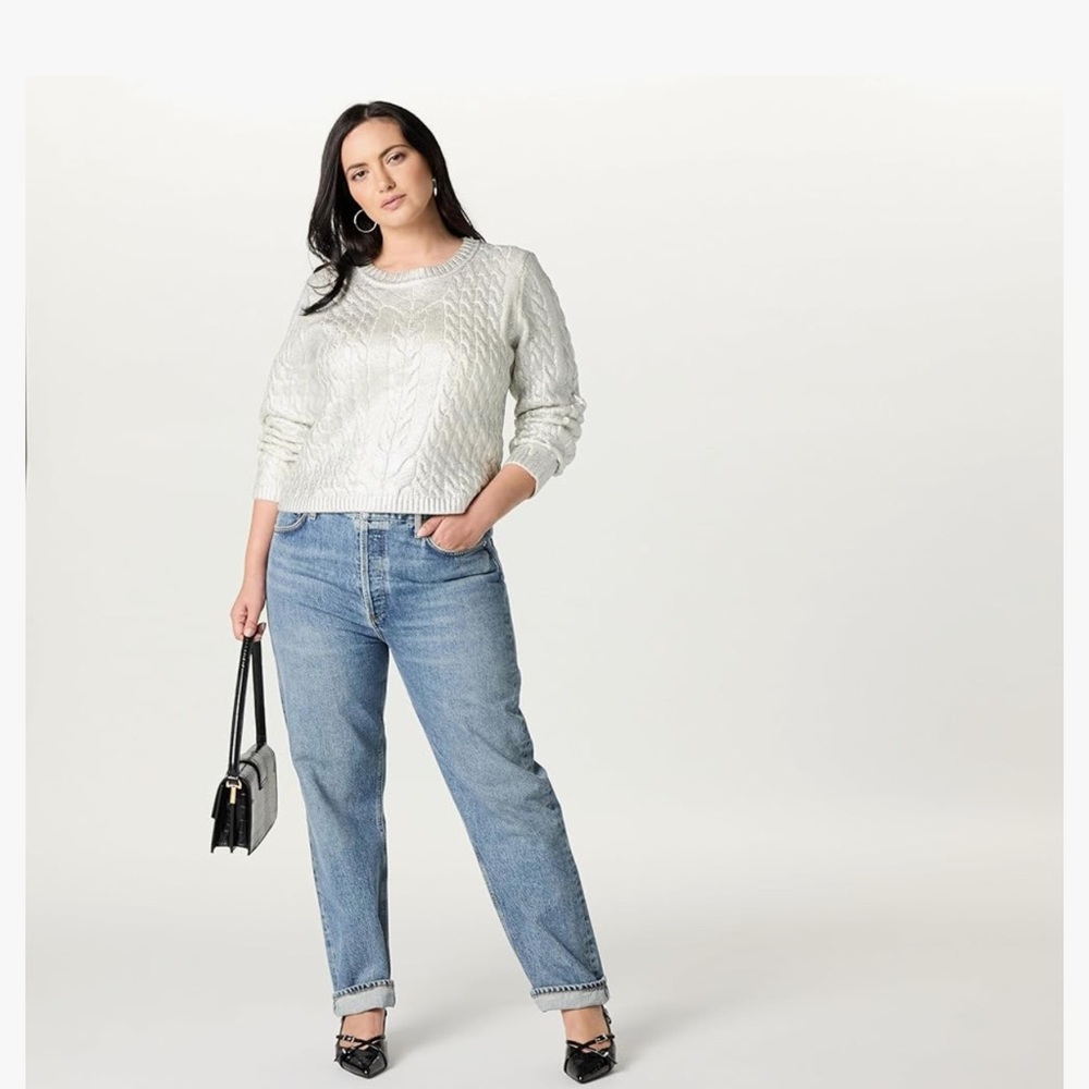 Elegant Cream Women's Sweater